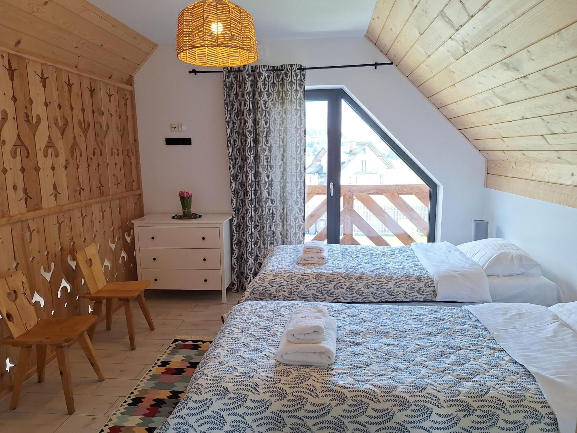 Domki Szczyt Beztroski Jacuzzi & Sauna Nowy Targ Exterior foto